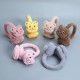 Foldable ear cups for both men and women to keep warm, windproof and frost-proof in winter. The whole detachable memory hair band and simple plush ear bags Foldable ear cups for both men and women to keep warm, windproof and frost-proof in winter. The whole detachable memory hair band and simple plush ear bags