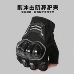Motorcycle half-finger gloves, summer riding sports, outdoor tactics, men's racing, anti-slip motorcycle gloves wholesale