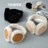 Ear cups keep warm in winter, Korean version of cute student ear covers, winter ear protection, plush ear bags, anti-freezing, folding ear tips