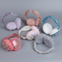 Earmuffs for girls in winter, cute ear protectors for students, warm and ear-protecting, folding Korean version trendy ear bags, women's ear covers and ear protectors