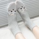 Cross-border autumn and winter collection of cat ladies' cotton mid-calf socks with cute cat faces, Instagram trendy cartoon socks, and animal cotton socks Cross-border autumn and winter collection of cat ladies' cotton mid-calf socks with cute cat faces, Instagram trendy cartoon socks, and animal cotton socks