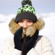 European And American Winter Men's And Women's Half Finger Flip Knitted Thickened Warm Wool Knitted Students' Writing Gloves European And American Winter Men's And Women's Half Finger Flip Knitted Thickened Warm Wool Knitted Students' Writing Gloves