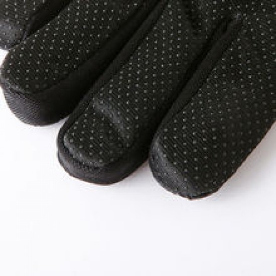 Wholesale style of men's triangular cotton warm winter gloves for skiing, motorcycles and electric bikes with fleece and thickened Wholesale style of men's triangular cotton warm winter gloves for skiing, motorcycles and electric bikes with fleece and thickened
