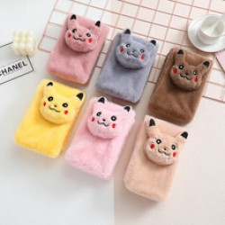 Cartoon scarf, warm scarf for adults and children, thick and warm for kids, plush scarf for girls and boys