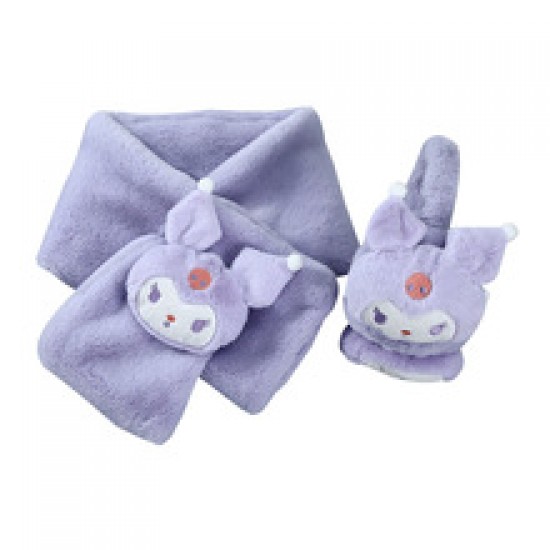 New warm cartoon ear muffs for men and women, plush ear bags, anti-freezing ear muffs and scarf set New warm cartoon ear muffs for men and women, plush ear bags, anti-freezing ear muffs and scarf set