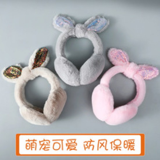 Factory wholesale creative ear protectors, autumn and winter warm ear cups, rabbit ear folding ear bags, ear covers and warm ear cups Factory wholesale creative ear protectors, autumn and winter warm ear cups, rabbit ear folding ear bags, ear covers and warm ear cups