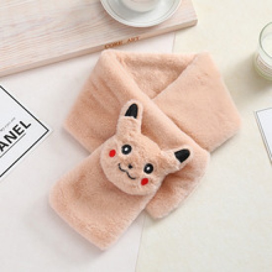 Cartoon scarf, warm scarf for adults and children, thick and warm for kids, plush scarf for girls and boys Cartoon scarf, warm scarf for adults and children, thick and warm for kids, plush scarf for girls and boys
