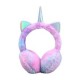 The 2021 winter new plush colorful unicorn ear cups with fleece windproof ear protection and foldable ear bags The 2021 winter new plush colorful unicorn ear cups with fleece windproof ear protection and foldable ear bags