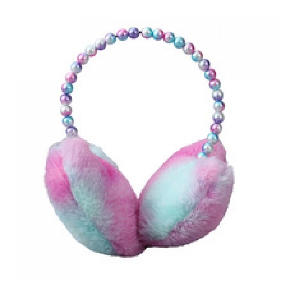 Autumn and winter colorful rendered ear cups, personalized and trendy, heart-shaped ear protection, flexed and thickened, comfortable plush ear tips wholesale Autumn and winter colorful rendered ear cups, personalized and trendy, heart-shaped ear protection, flexed and thickened, comfortable plush ear tips wholesale