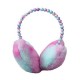 Autumn and winter colorful rendered ear cups, personalized and trendy, heart-shaped ear protection, flexed and thickened, comfortable plush ear tips wholesale Autumn and winter colorful rendered ear cups, personalized and trendy, heart-shaped ear protection, flexed and thickened, comfortable plush ear tips wholesale