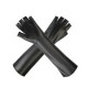 Extended leather gloves for women, half-finger thin, fleece, windproof, warm and stylish outdoor fur gloves Extended leather gloves for women, half-finger thin, fleece, windproof, warm and stylish outdoor fur gloves
