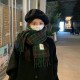 Wholesale New Year atmosphere Chinese red tassel women's autumn and winter new style knitted warm Korean version Christmas checkered scarves Wholesale New Year atmosphere Chinese red tassel women's autumn and winter new style knitted warm Korean version Christmas checkered scarves