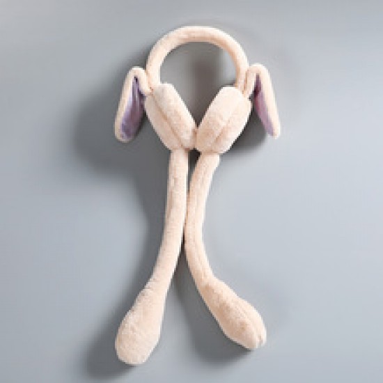 The rabbit hat of the same style as Douyin, a moving rabbit ear hat, is a popular and cute children's ear muffs, ear warmers and ear bags The rabbit hat of the same style as Douyin, a moving rabbit ear hat, is a popular and cute children's ear muffs, ear warmers and ear bags