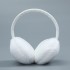 Foldable ear cups for both men and women to keep warm, windproof and frost-proof in winter. The whole detachable memory hair band and simple plush ear bags