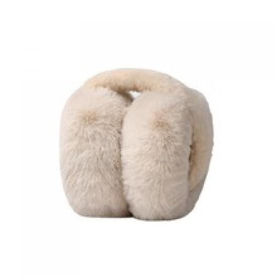 Fluffy ear cups for women, a foldable Korean version plush imitation rabbit fur ear protection wonder, winter cold-proof and warm-keeping ear tips and ear warmers Fluffy ear cups for women, a foldable Korean version plush imitation rabbit fur ear protection wonder, winter cold-proof and warm-keeping ear tips and ear warmers