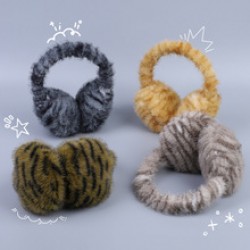 2024 new foldable ear cups for women to keep warm in winter, thickened windproof, frost-proof and cold-proof elastic headband plush ear bags