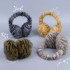2024 new foldable ear cups for women to keep warm in winter, thickened windproof, frost-proof and cold-proof elastic headband plush ear bags