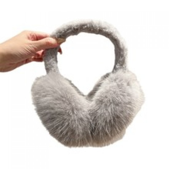 New winter imitation rabbit fur warm ear cups, Korean version student girls' ear protectors, anti-freezing ear bags, windproof and foldable ear warmers New winter imitation rabbit fur warm ear cups, Korean version student girls' ear protectors, anti-freezing ear bags, windproof and foldable ear warmers