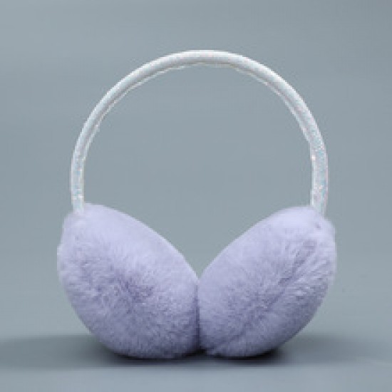 Foldable ear cups for both men and women to keep warm, windproof and frost-proof in winter. The whole detachable memory hair band and simple plush ear bags Foldable ear cups for both men and women to keep warm, windproof and frost-proof in winter. The whole detachable memory hair band and simple plush ear bags