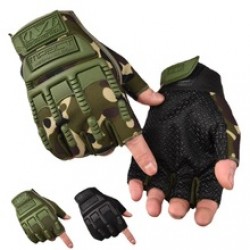Free soldier half-finger gloves, tactical gloves, anti-slip and sun-proof, seal, wear-resistant and breathable, fighting motorcycle gloves