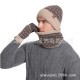 Men's Winter Warm Collar Cold Knitted Hat Cross-border Foreign Trade Scarf Kit Factory Direct Supply Wholesale Men's Winter Warm Collar Cold Knitted Hat Cross-border Foreign Trade Scarf Kit Factory Direct Supply Wholesale