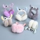 Foldable and stretchable ear tips for warmth, cute for female students. Fluffy ear cups for winter, ear caps for men, and ear protection for women, keeping the ears warm Foldable and stretchable ear tips for warmth, cute for female students. Fluffy ear cups for winter, ear caps for men, and ear protection for women, keeping the ears warm
