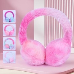 Cross-border one-corner children's warm ear cups, winter cold-proof imitation rabbit ear cups, wearable retractable ear bags in stock wholesale
