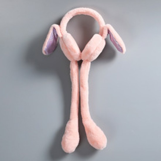 The rabbit hat of the same style as Douyin, a moving rabbit ear hat, is a popular and cute children's ear muffs, ear warmers and ear bags The rabbit hat of the same style as Douyin, a moving rabbit ear hat, is a popular and cute children's ear muffs, ear warmers and ear bags