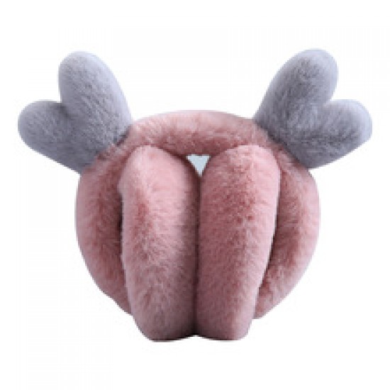 Ladies' plush cartoon ear warmers, student fleece winter ear warmers and ear bags, autumn and winter ladies' warm ear warmers and ear covers Ladies' plush cartoon ear warmers, student fleece winter ear warmers and ear bags, autumn and winter ladies' warm ear warmers and ear covers