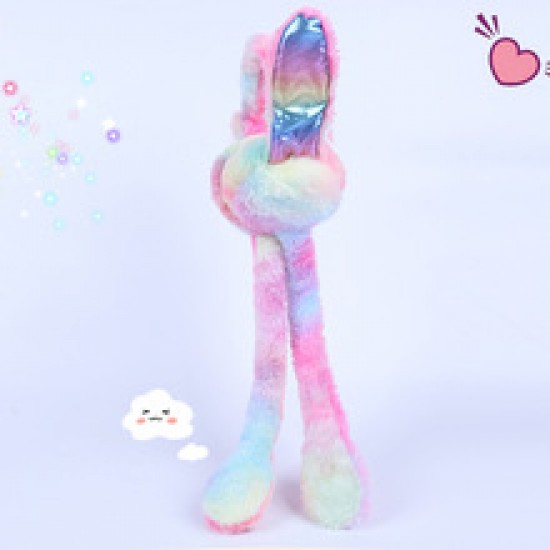 The same as Douyin's popular new parent-child shiny hair band, hat and hair accessory with rabbit ears that can be squeezed into airbags The same as Douyin's popular new parent-child shiny hair band, hat and hair accessory with rabbit ears that can be squeezed into airbags