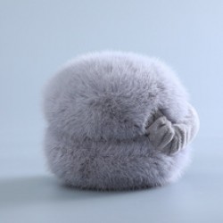 Big fluffy ball ear cups, warm female ear covers, thickened ear bags for winter, warm ear covers, student ear protection, cute and fluffy