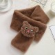 Cartoon scarf, warm scarf for adults and children, thick and warm for kids, plush scarf for girls and boys Cartoon scarf, warm scarf for adults and children, thick and warm for kids, plush scarf for girls and boys