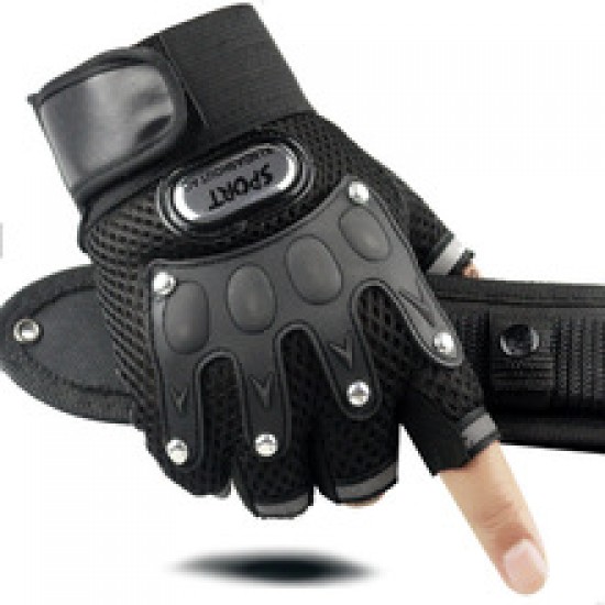 Six-pin half-finger gloves, outdoor tactics, men's summer sun protection, motorcycle riding, off-road motorcycle, fitness gloves wholesale Six-pin half-finger gloves, outdoor tactics, men's summer sun protection, motorcycle riding, off-road motorcycle, fitness gloves wholesale