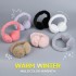 New winter warm imitation rabbit fur ear cups, foldable men's and women's ear protectors, anti-freezing and cold-proof, versatile student ear bag caps